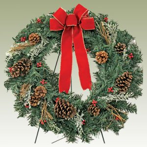 Artificial Pine Wreath